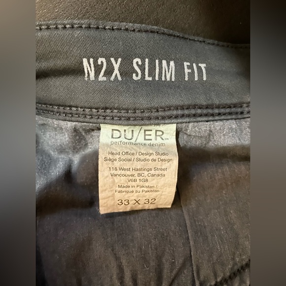NEW DUER JEANS 33X32 - Picture 11 of 11